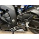 Platine repose pied ligtech inversé pour Yamaha R6 2008-24